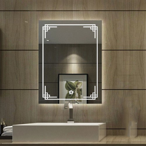 Rectangular Shape Led Mirror 050