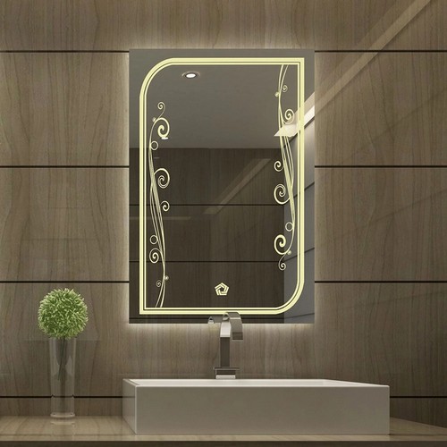 Rectangular Shape Led Mirror 021