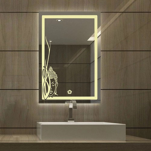 Rectangular Shape Led Mirror 037