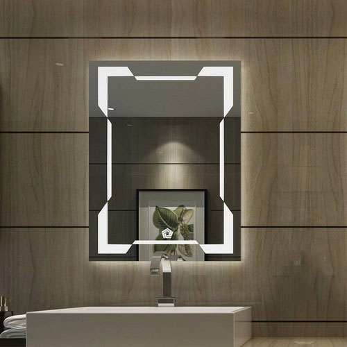 Rectangular Shape Led Mirror 048