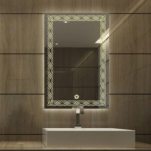 Rectangular Shape Led Mirror 023
