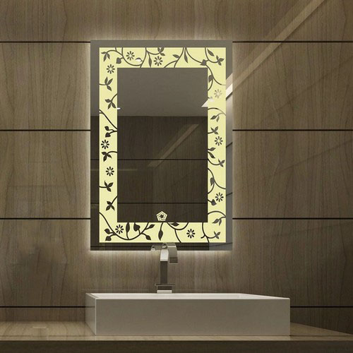 Rectangular Shape Led Mirror 038