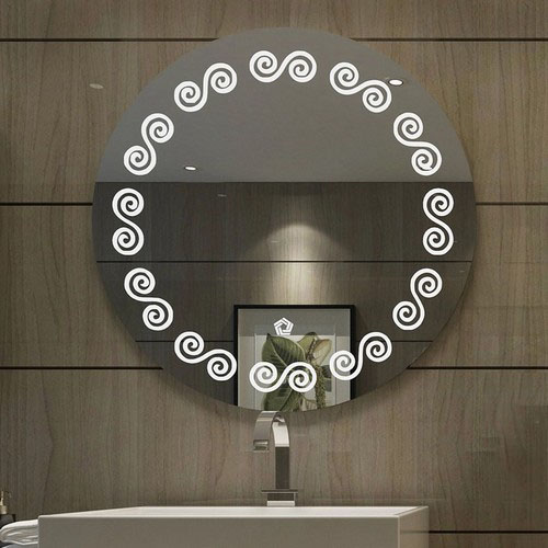 Round Shape Led Mirror 012